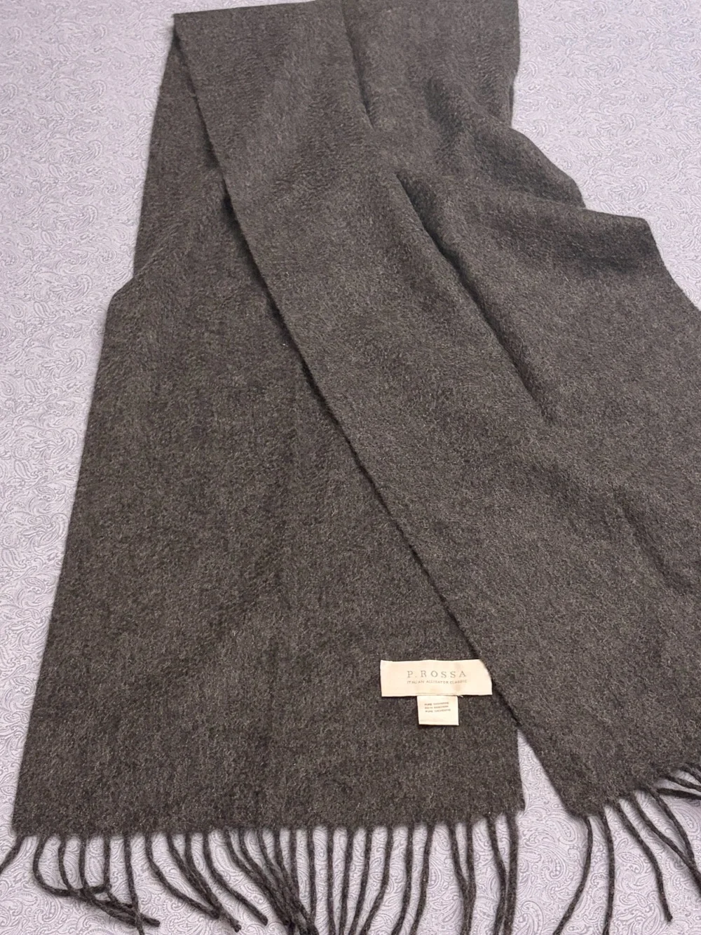 charcoal gray P. Rossa 